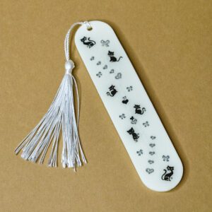 Cat in the snow - označivač za knjige