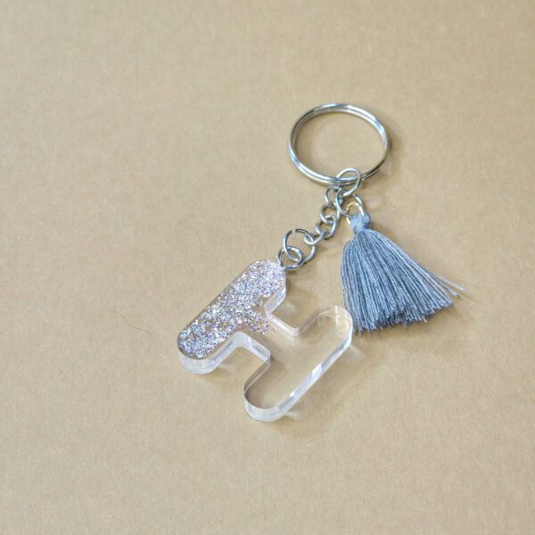 Inicijal H privjesak za ključeve