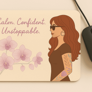 calm confident podložak za miša