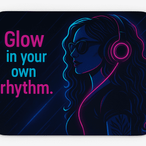 glow in your own rhythm podložak za miša