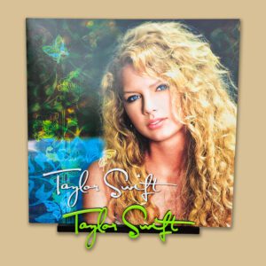 Nosač za vinil ploču s natpisom Taylor Swift – dekor za zid inspiriran albumom Debut