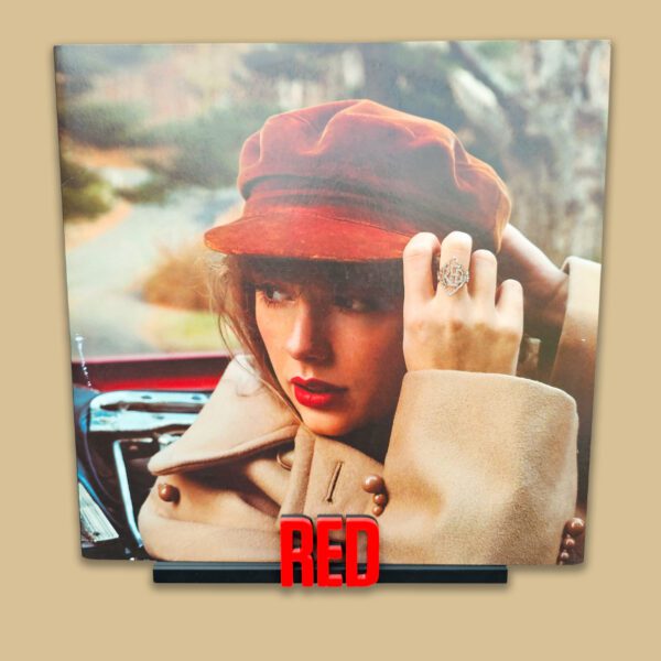 Taylor Swift Red zidni nosač za ploče – glazbeni dekor za dom