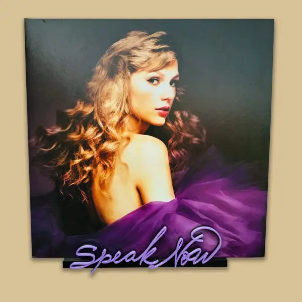 Taylor Swift Speak Now nosač za vinil – personalizirani dekor za zid