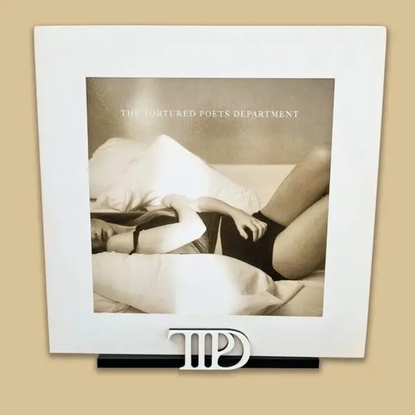 Nosač za vinil ploču TTPD – Taylor Swift dekor za zid inspiriran najnovijim albumom